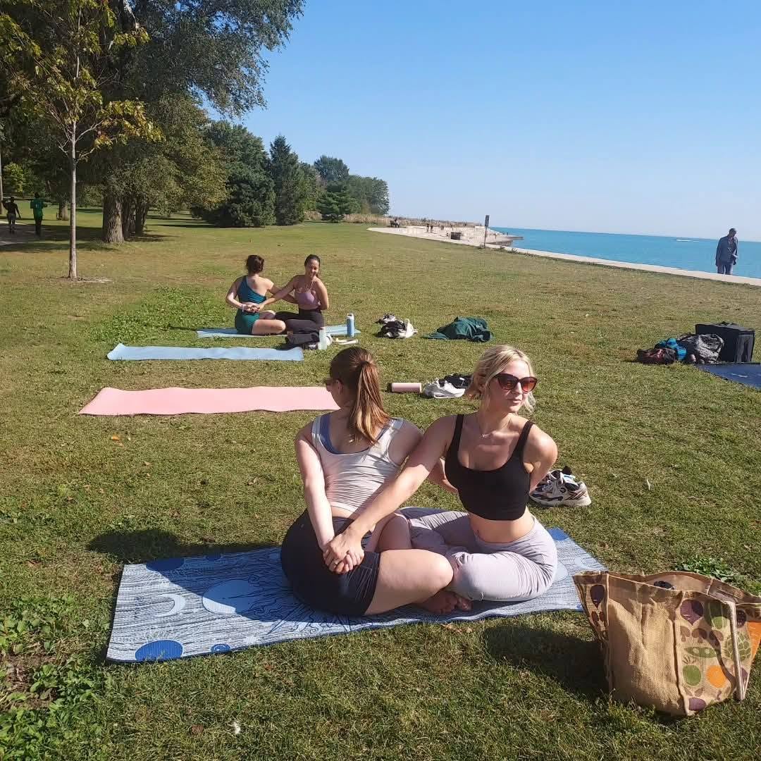 Yoga by the Lake image 3 Chicago Yoga Class with Cindy Huston (studio-virtual-outdoor) - Image 5