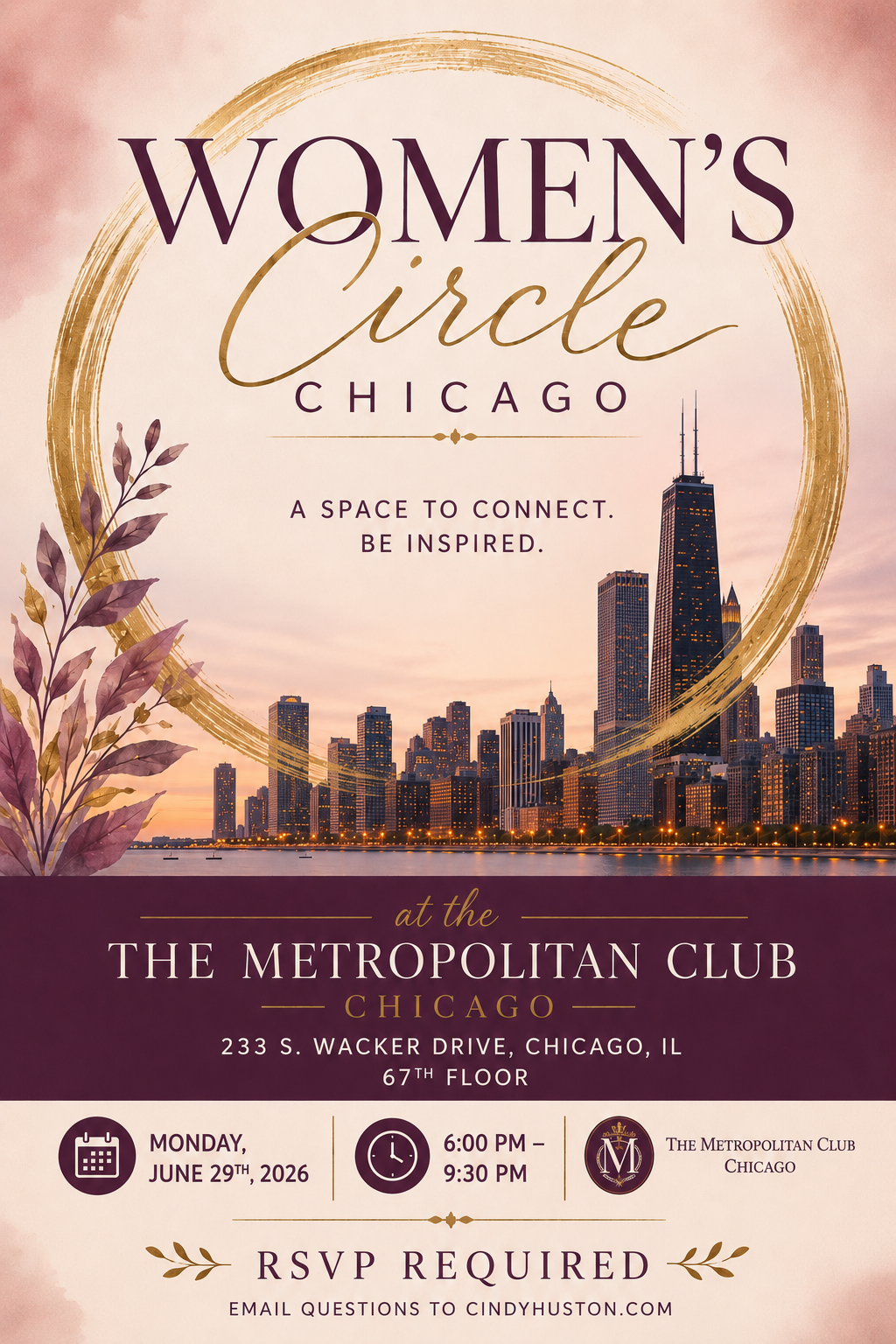 Women's Circle Chicago Metropolitan Club 2 June 2026 Women's Circle Chicago at The Metropolitan Club - Image 1