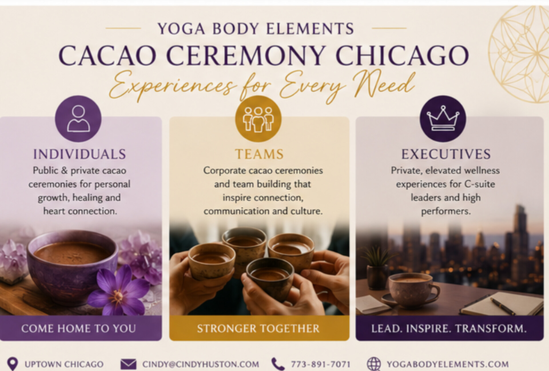 SEO & Executive Cacao Ceremony Cacao Connection: A Corporate Wellness & Team-Building Experience - Image 1