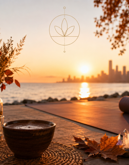 Autumn Equinox Chicago | Luxury Yoga, Cacao & Wellness Experience