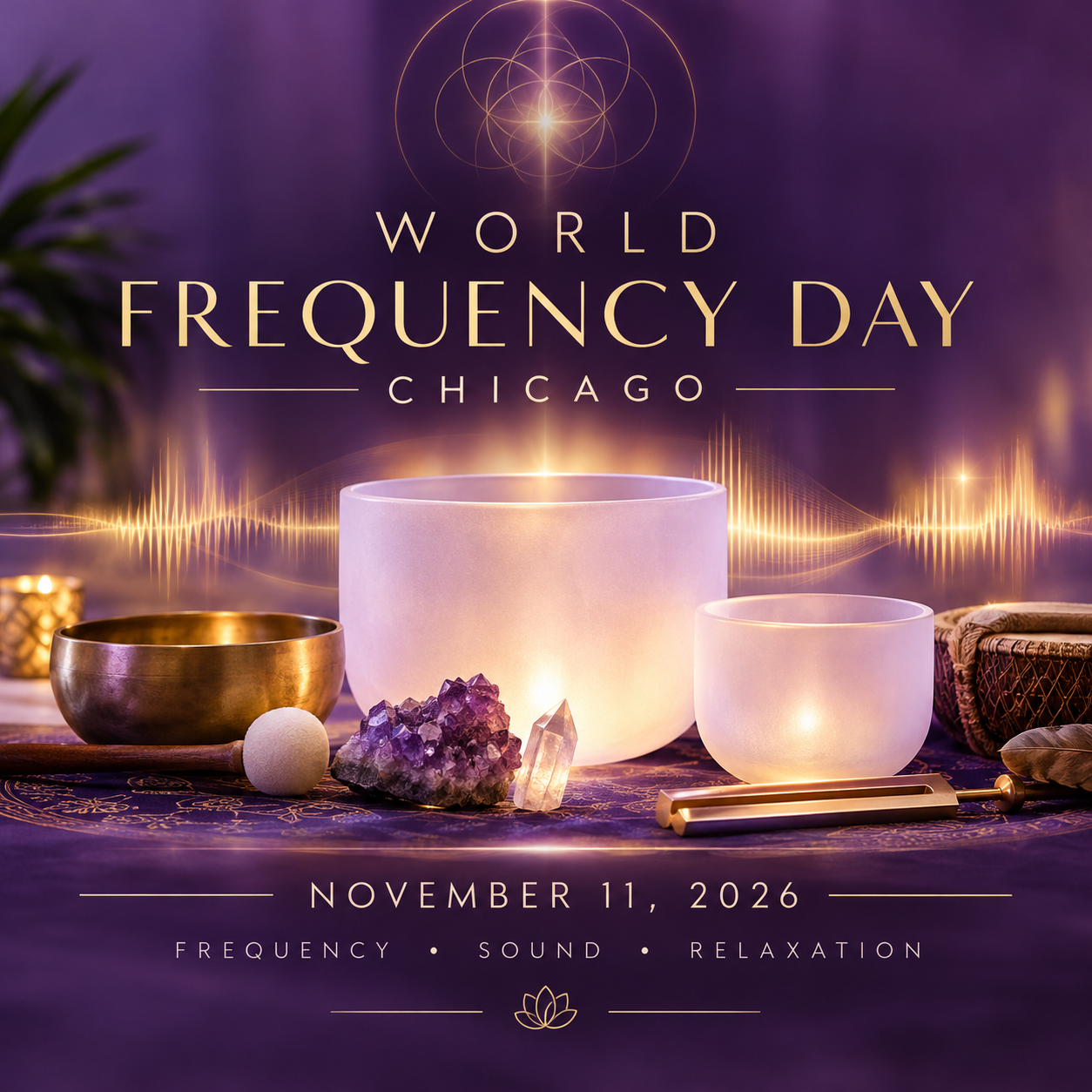 World Frequency Day Chicago 2026 World Frequency Day Chicago 2026 | Yoga Body Elements - Image 1